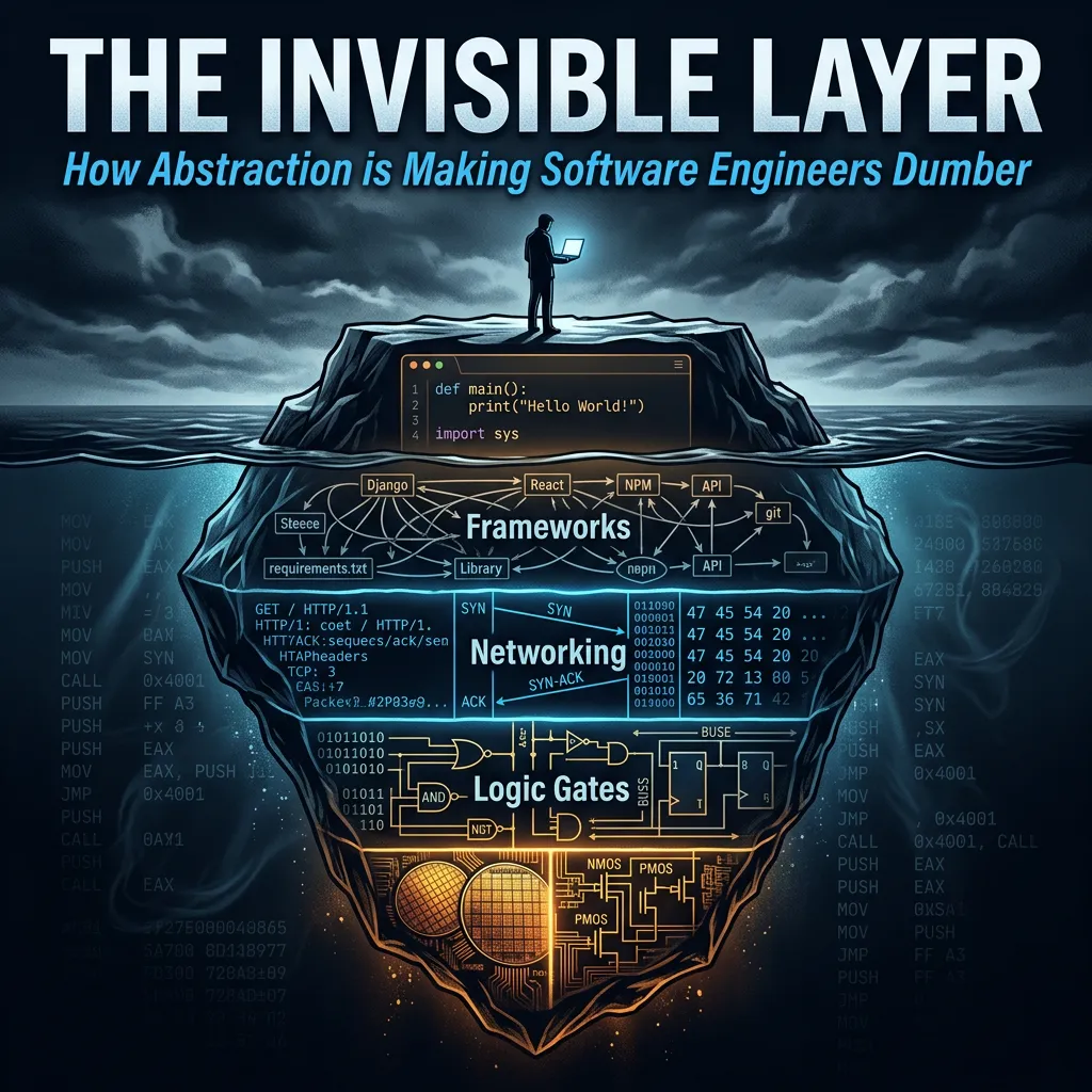 The Invisible Layer: How Abstraction is Making Software Engineers Dumber